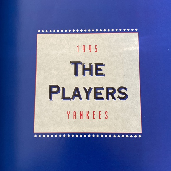 1995 Yankees Yearbook 45th Annual Edition Babe Ruth Hits 100. - Picture 10 of 11